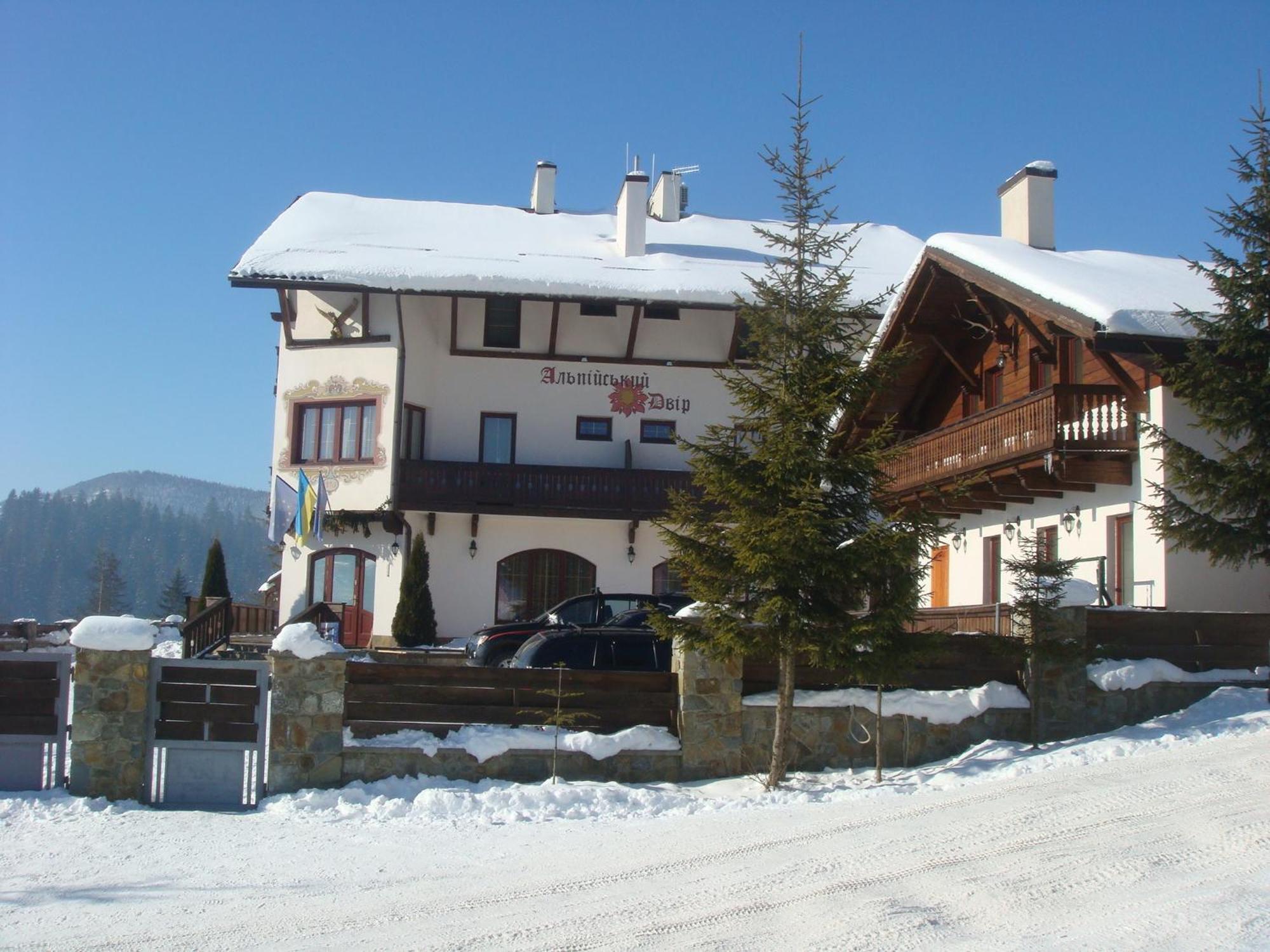 Alpenhof Pansion Otel Slavske Dış mekan fotoğraf